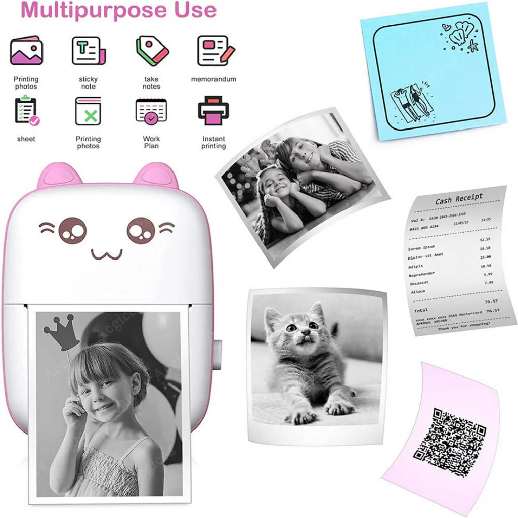 50% Off-ClipPrint-Mini Impresora Térmica Portatil.